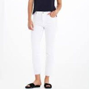 AG-ED white Isabelle jeans